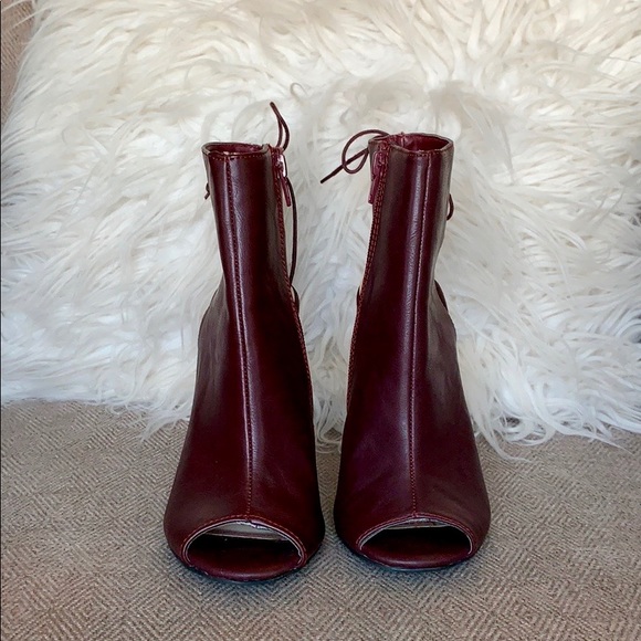 Bamboo “Radical” Open-Toe Booties - Picture 7 of 8